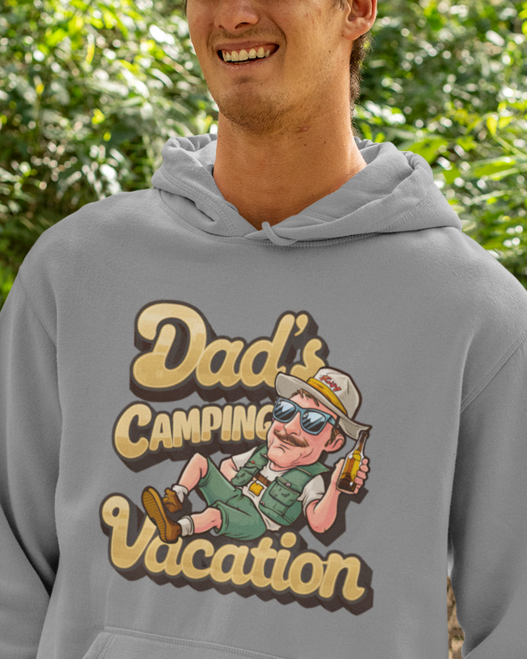 Dad Hoodie Dad Sweatshirt Funny Dad Sweatshirt Camping Sweatshirt Unisex Heavy Blend™ Hooded Sweatshirt