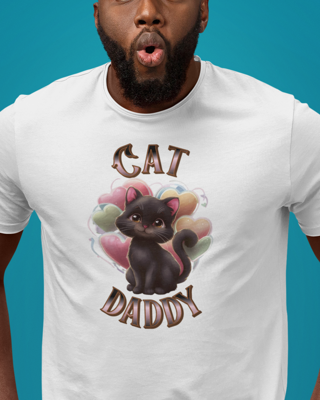 Cat Lover T-shirt  Cat Daddyy T-shirt Cat Lover Gift Unisex Jersey Short Sleeve Tee