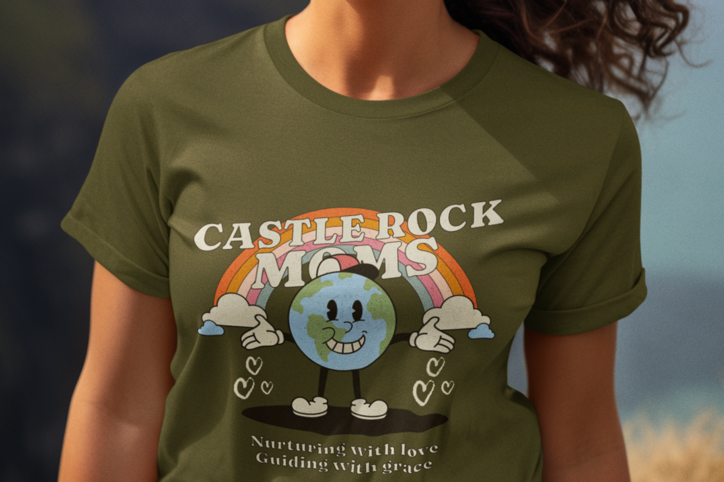 Castle Rock Mom Nuturing with Love Unisex Jersey Short Sleeve Tee