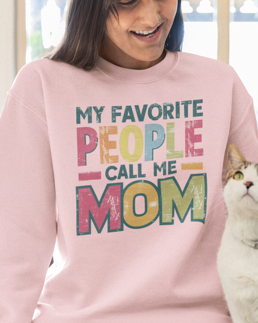 Mom Sweatshirt Mom Gift Mothers Day Gift Heavy Blend™ Crewneck Sweatshirt