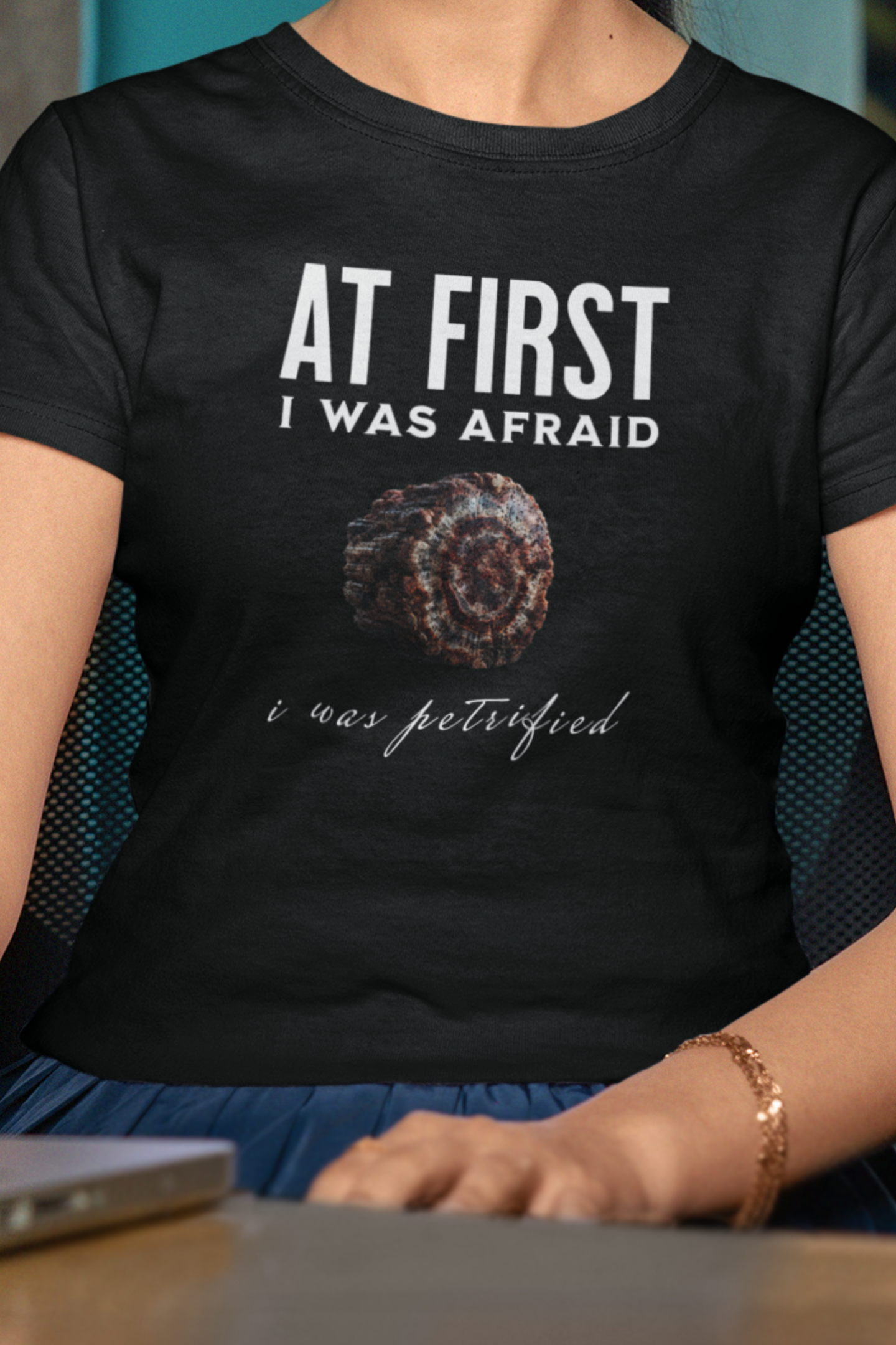 At First I Was Afraid Unisex Jersey Short Sleeve Tee