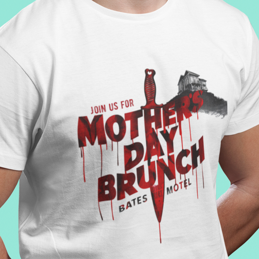 Mother's Day T-shirt Bates Motel T-shirt Horror Lover T-shirt Unisex Jersey Short Sleeve Tee